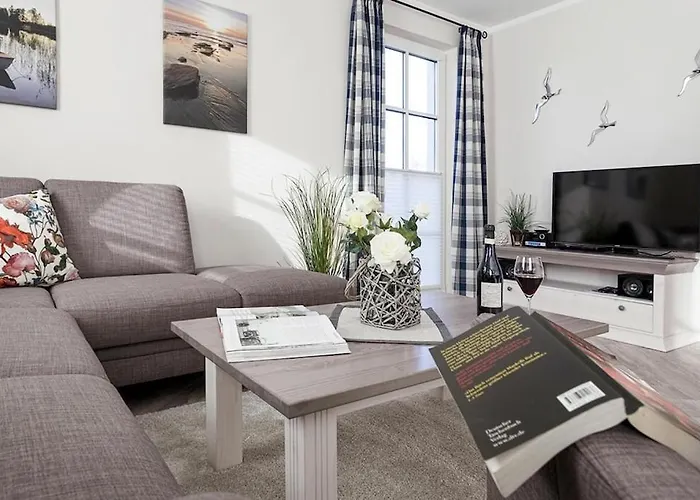 度假居 Luxushaus Boddenkueste Mit Sauna